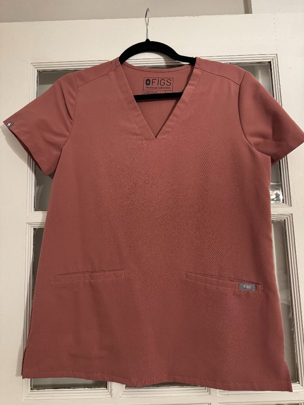 FIGS Mauve Casma Scrub Top – XS– PO# 1552